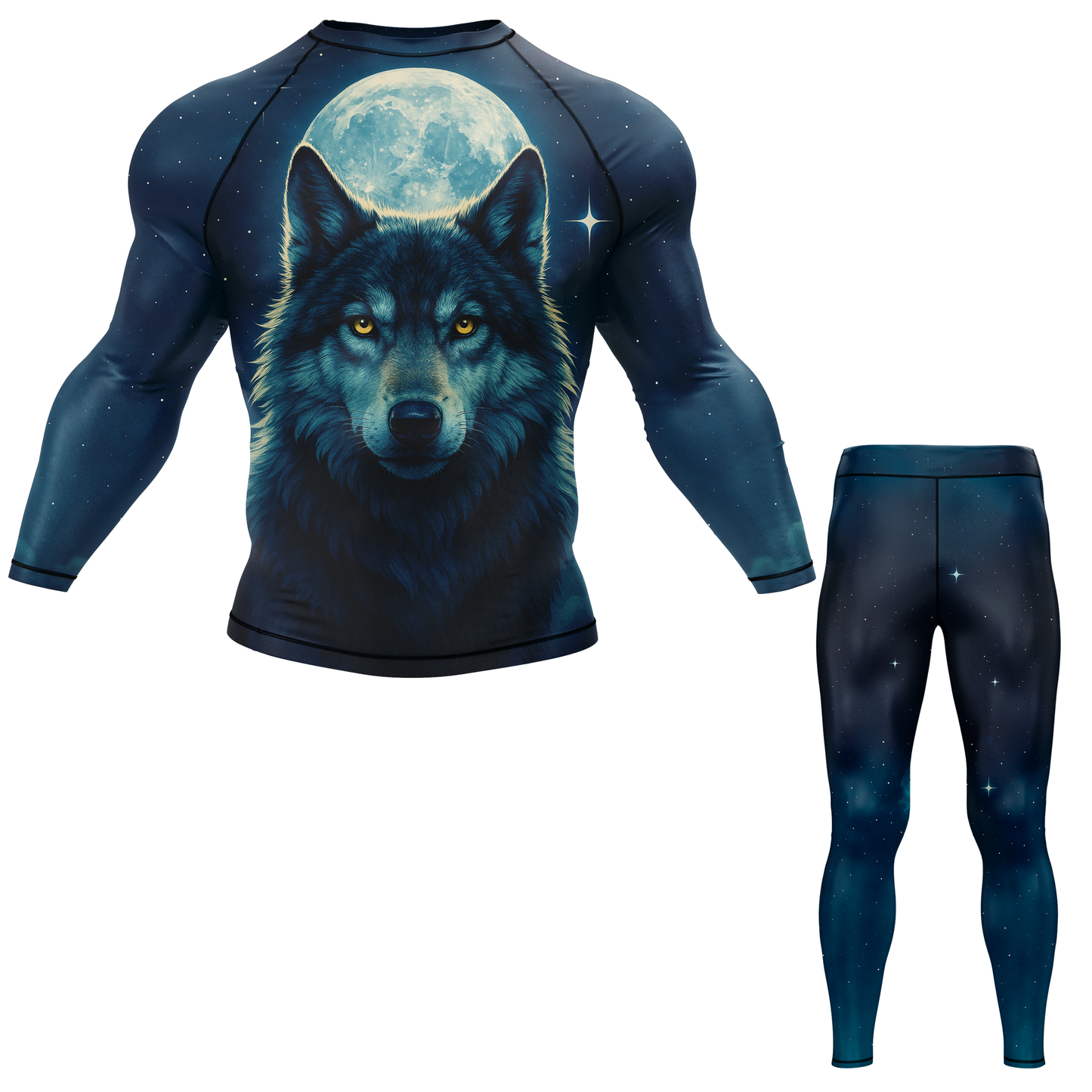Lone Wolf BJJ Rash Guard