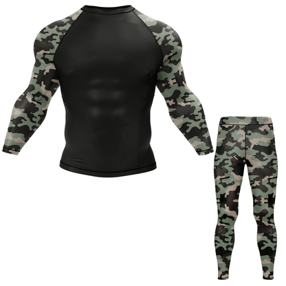Camouflage BJJ Rash Guard