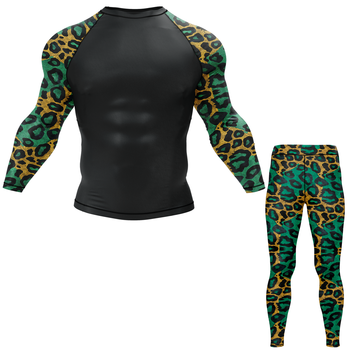 Savannah Leopard BJJ Rash Guard