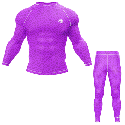 Purple Predator BJJ Rash Guard