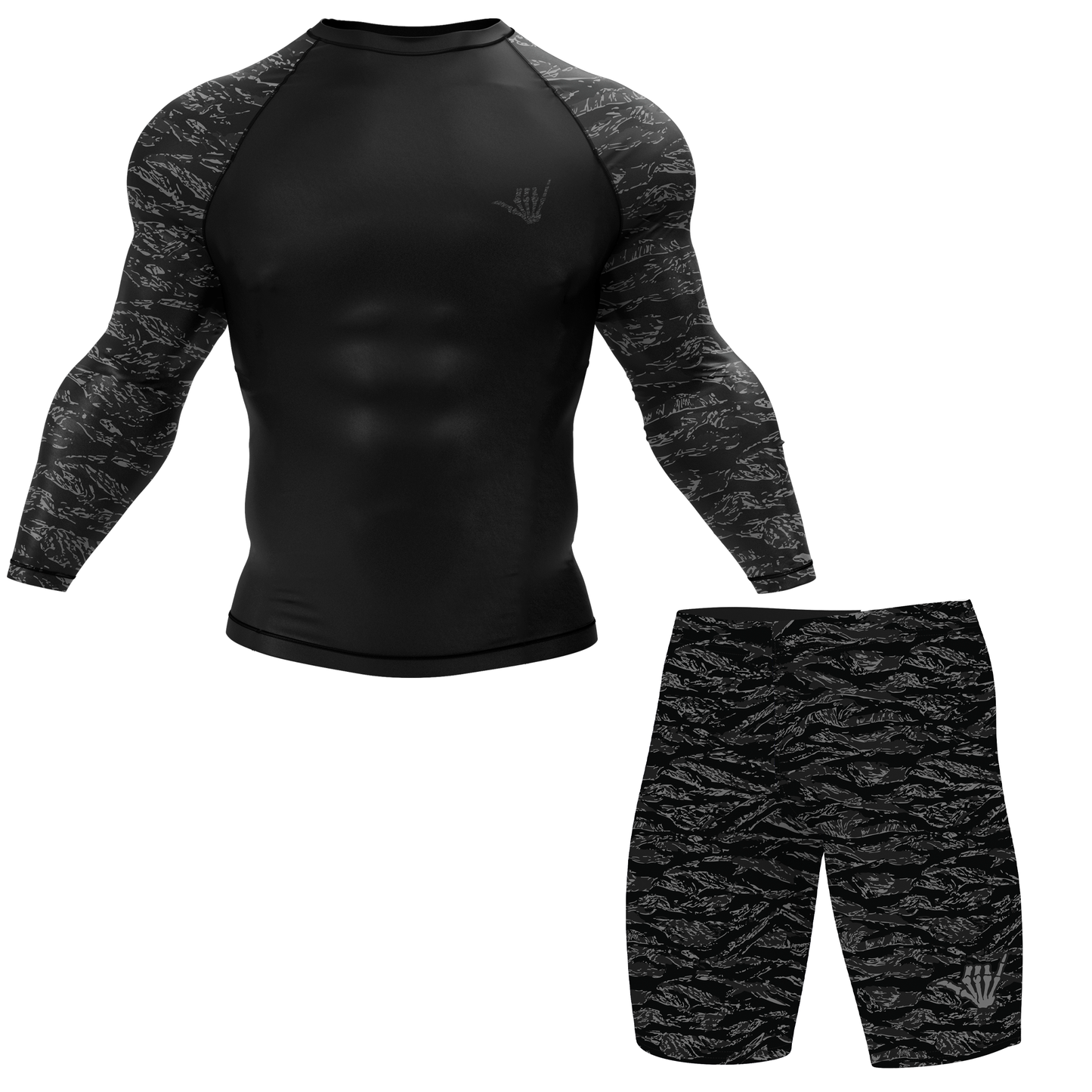 Night Tiger BJJ Rash Guard