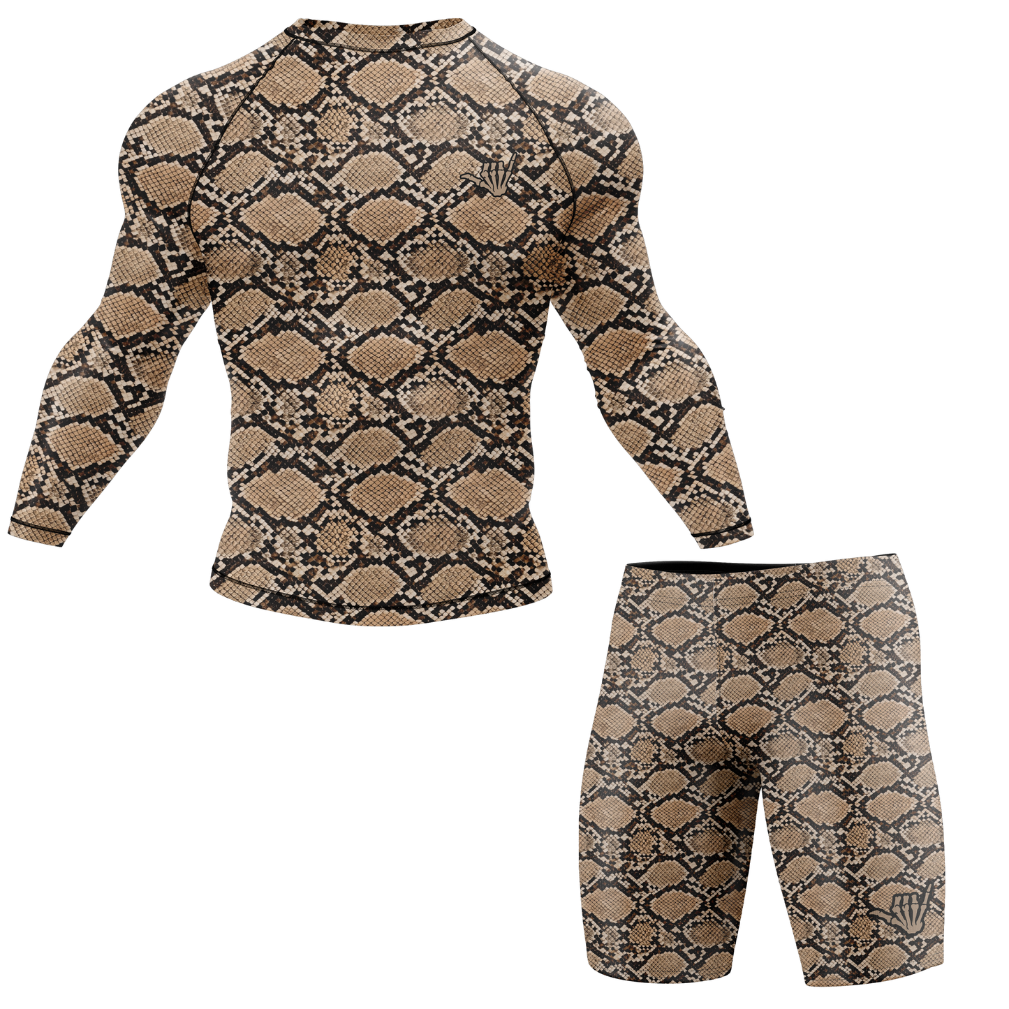 Snakeskin BJJ Rash Guard