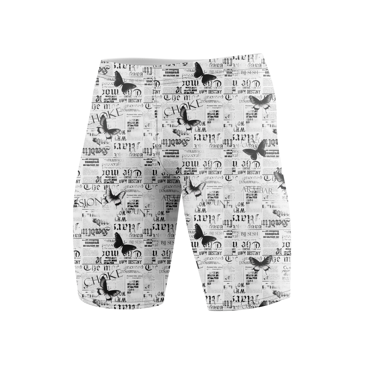 Newspaper BJJ Rash Guard