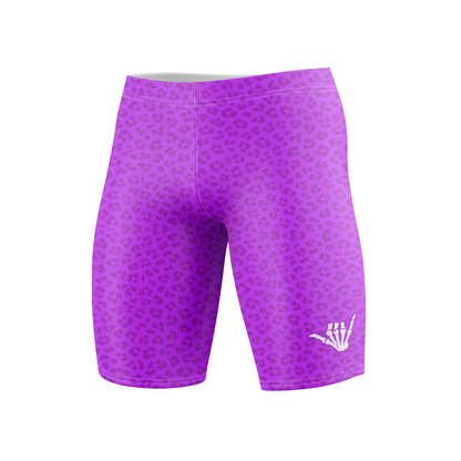 Mid Purple Predator BJJ Rash Guard - Short Sleeve