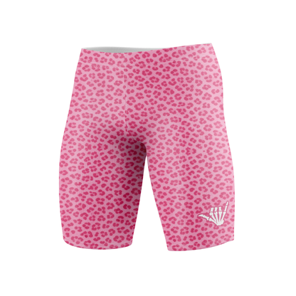 Mid Pink Predator BJJ Rash Guard - Short Sleeve
