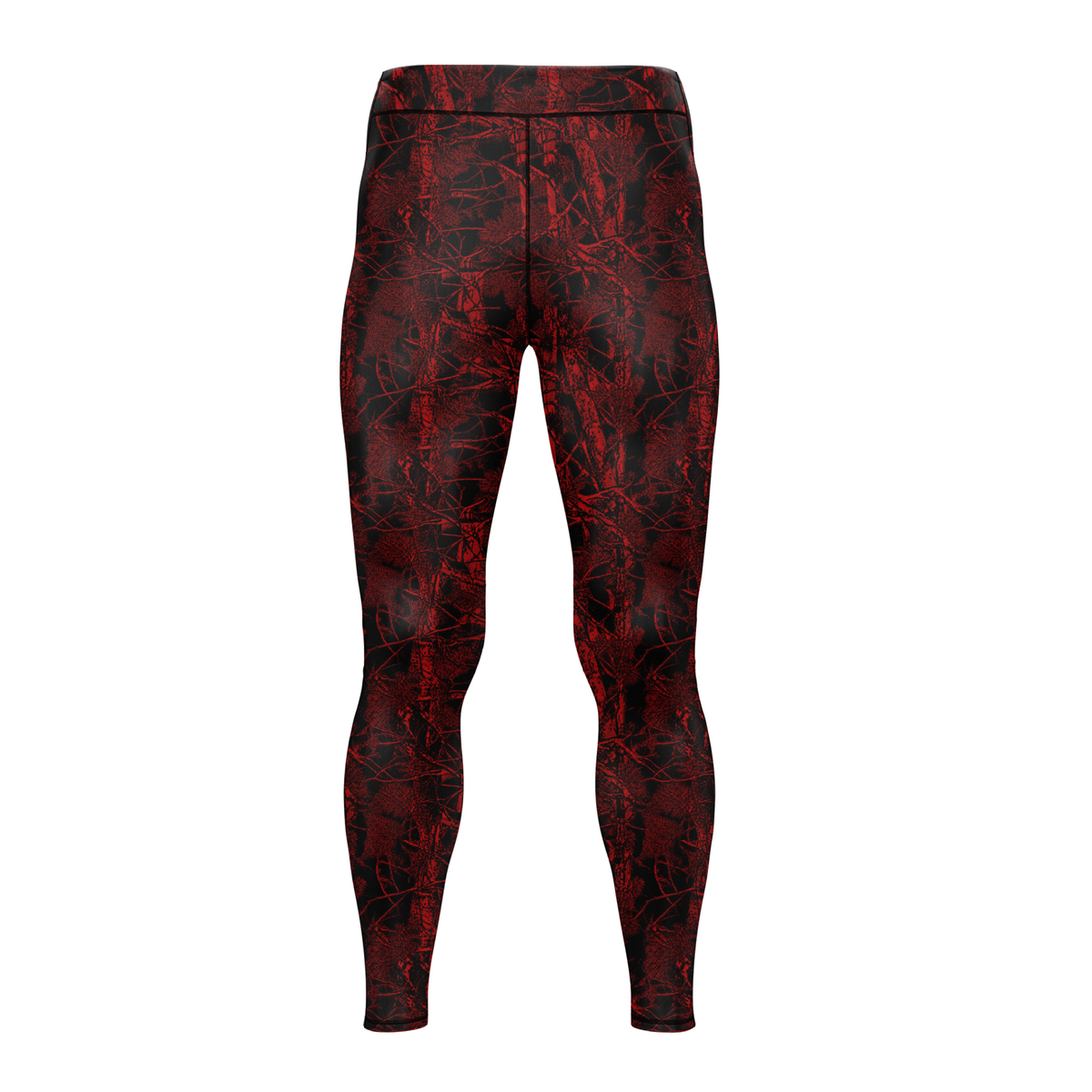 Red Forest Camo BJJ Rash Guard