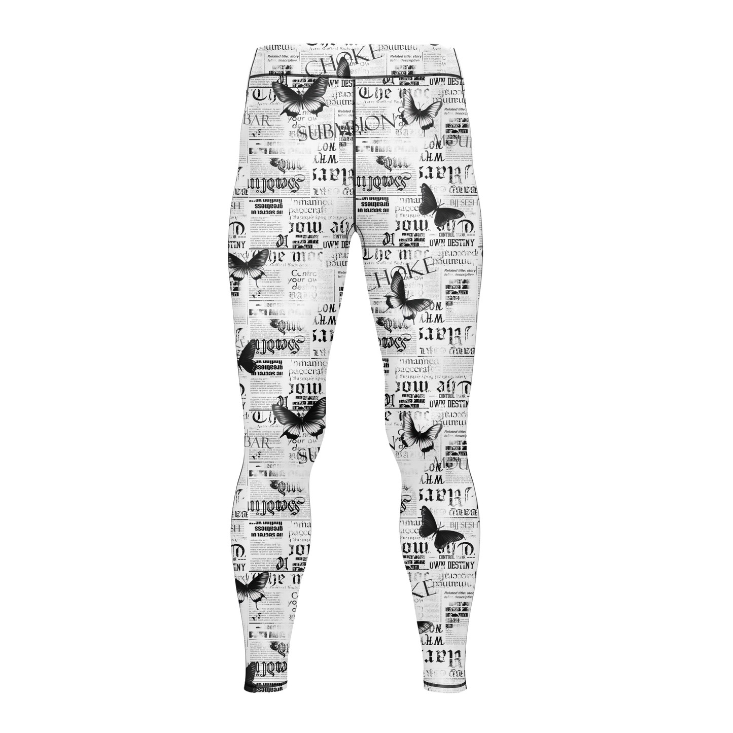 Newspaper BJJ Rash Guard - Short Sleeve