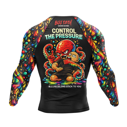 Oil Check BJJ Rash Guard