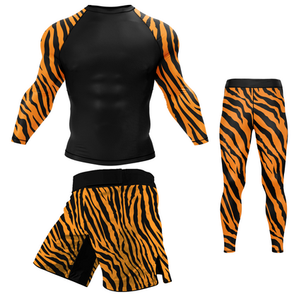 Grappling King Tiger BJJ Rash Guard