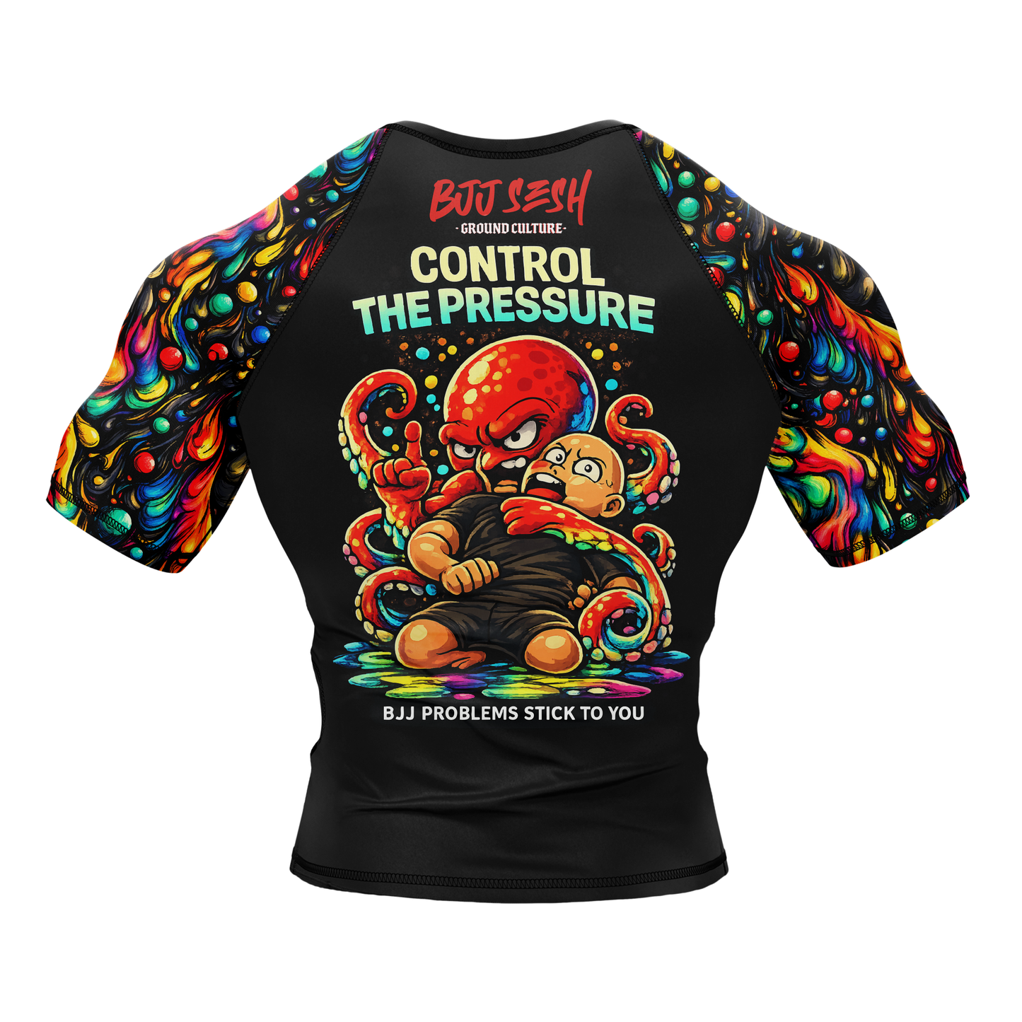 Oil Check BJJ Rash Guard - Short Sleeve