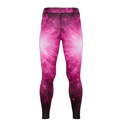 Pink Paradise BJJ Rash Guard - Short Sleeve