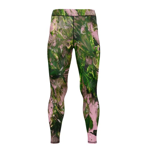 Pink Nature Grip BJJ Spats