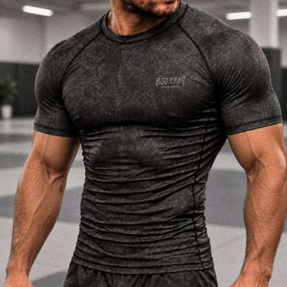 Midnight Forest Camo BJJ Rash Guard