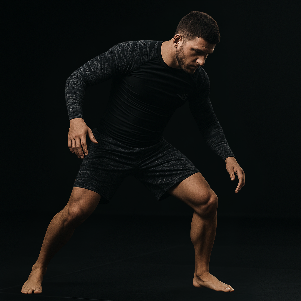 Night Tiger BJJ Rash Guard - BJJ Sesh