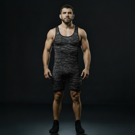 Night Tiger Wrestling Singlet