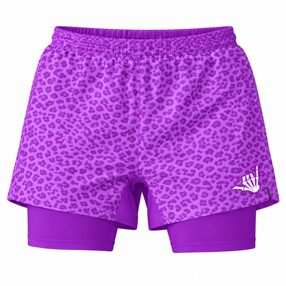 Purple Predator Women's Jiu Jitsu Shorts