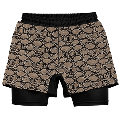 Snakeskin Women's Jiu Jitsu Shorts