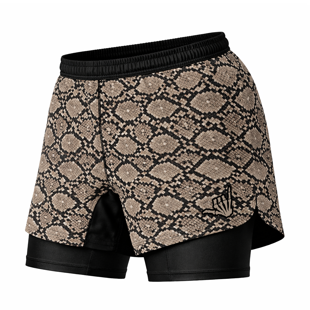 Snakeskin Women's Jiu Jitsu Shorts