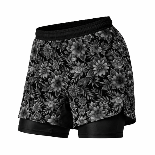 Botanical Bliss Women's Jiu Jitsu Shorts