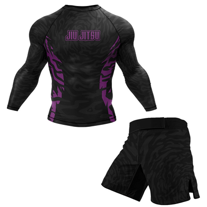 Jiu Jitsu Custom Ranked BJJ Rash Guard