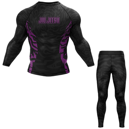 Jiu Jitsu Custom Ranked BJJ Rash Guard