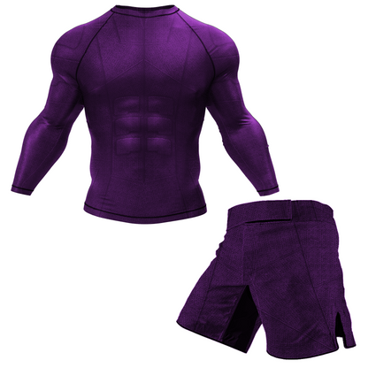 Purple Essential BJJ/MMA Shorts