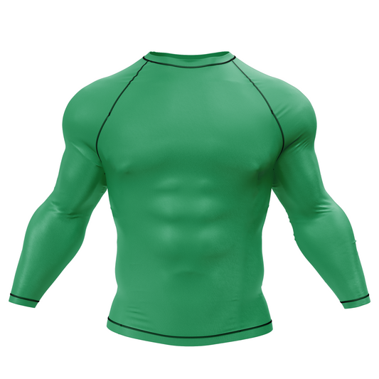 Green Finger BJJ Rash Guard
