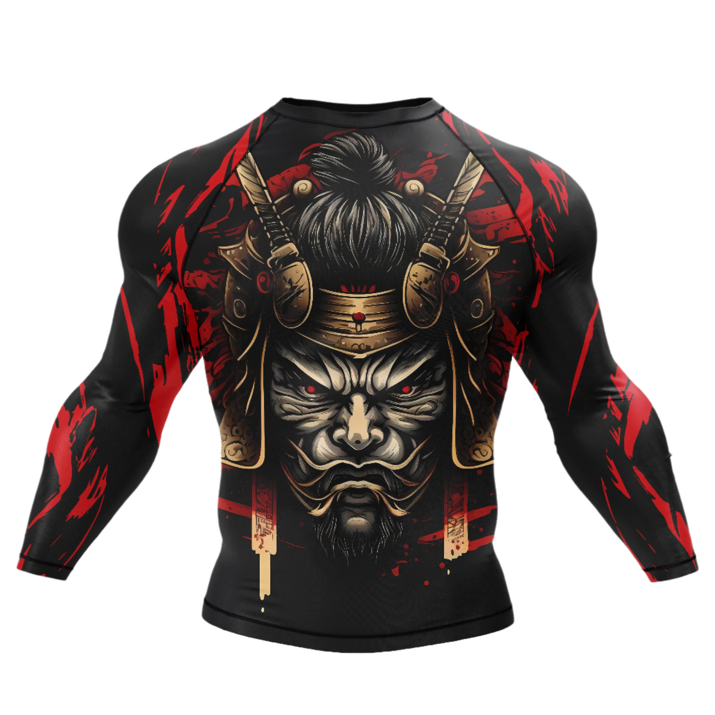 Samurai Warrior BJJ Rash Guard