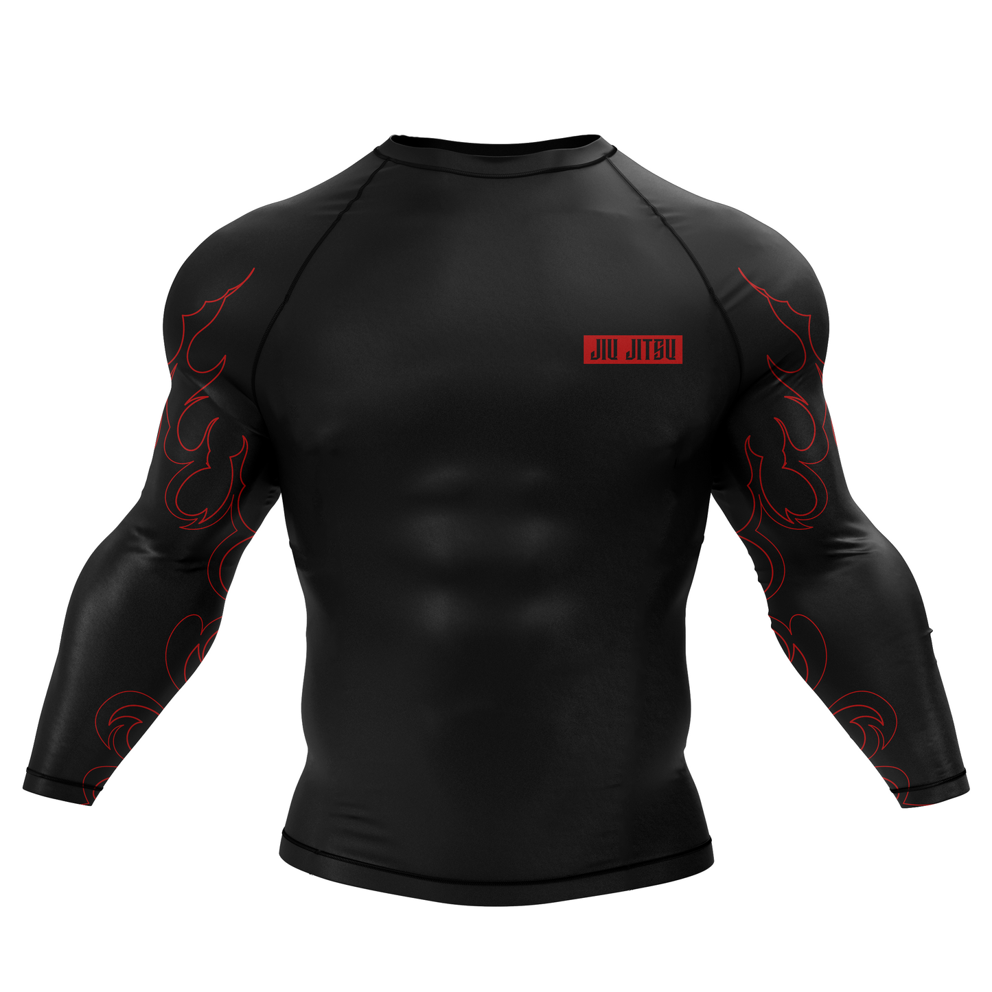 Flame BJJ Rash Guard