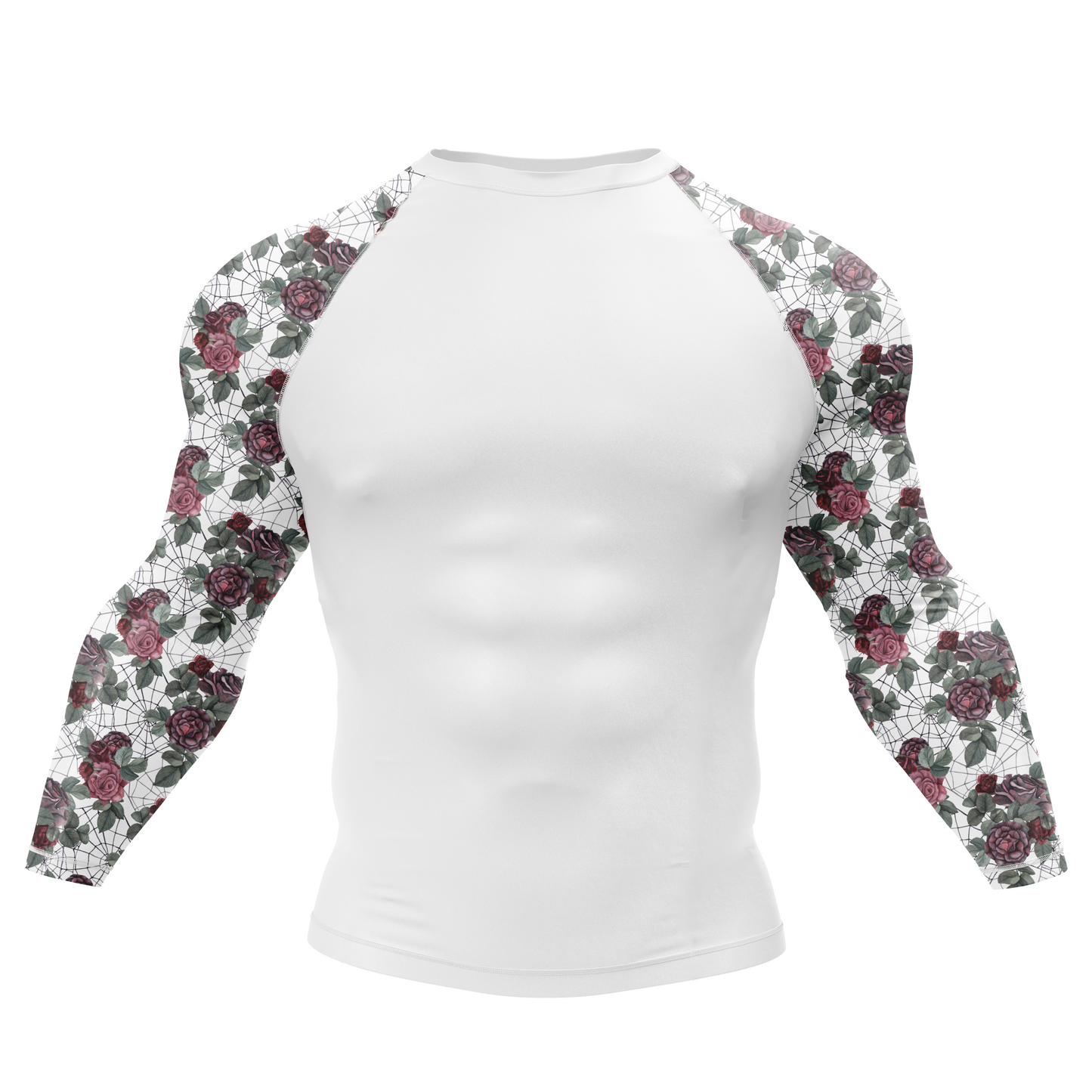 Spider Rose BJJ Rash Guard