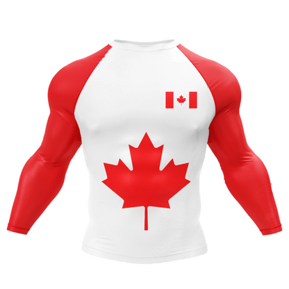 Canada BJJ Rash Guard