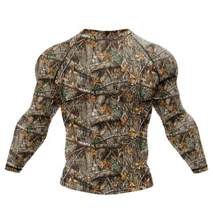 Camo Tree BJJ Rash Guard