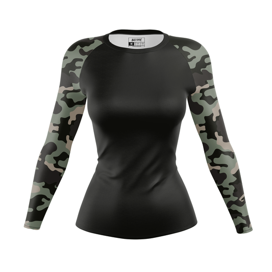 Camouflage Women’s BJJ Rash Guard