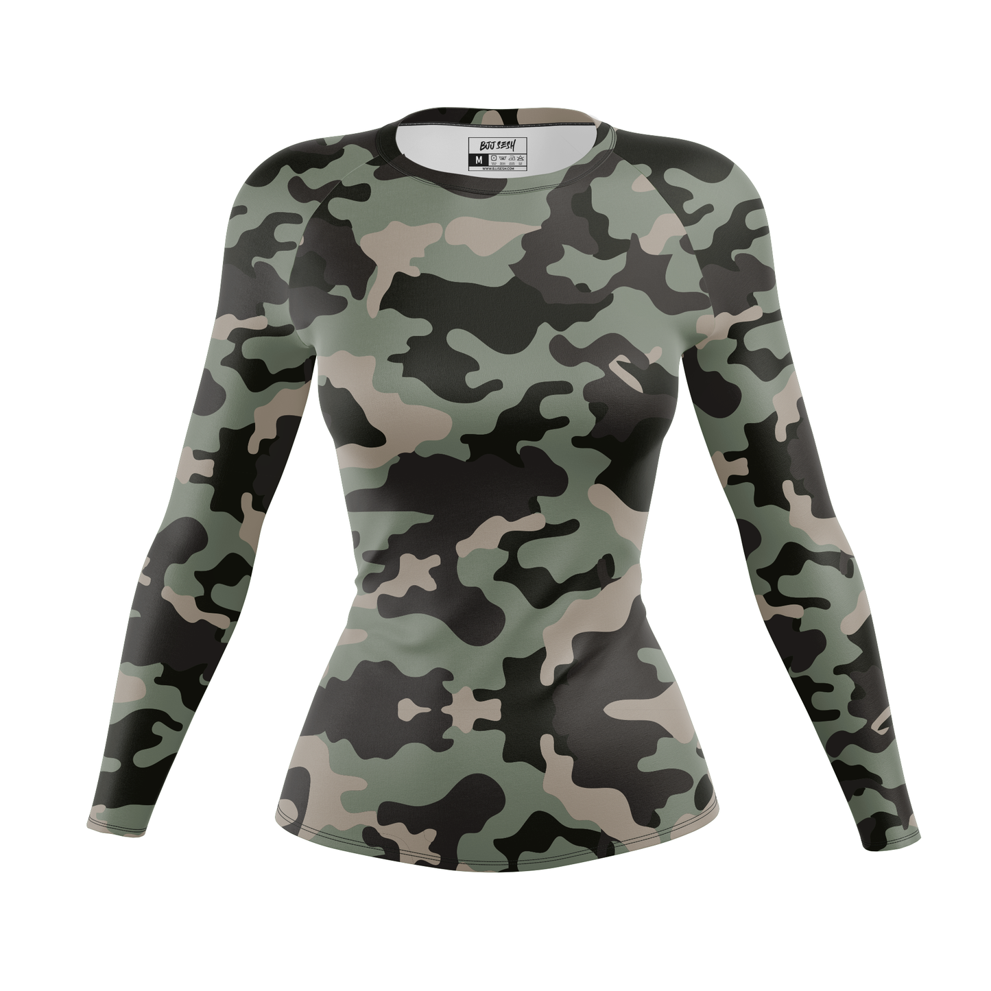 Camouflage Women’s BJJ Rash Guard
