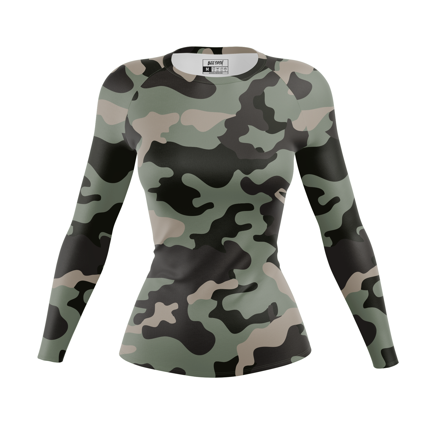 Camouflage Women’s BJJ Rash Guard