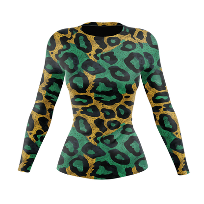 Savannah Leopard Women's BJJ Rash Guard