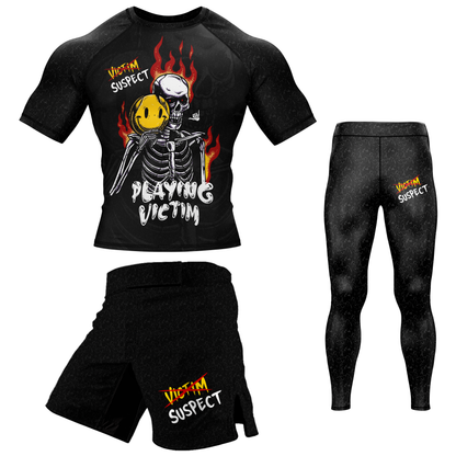 Playing Victim BJJ Rash Guard - Shortsleeve