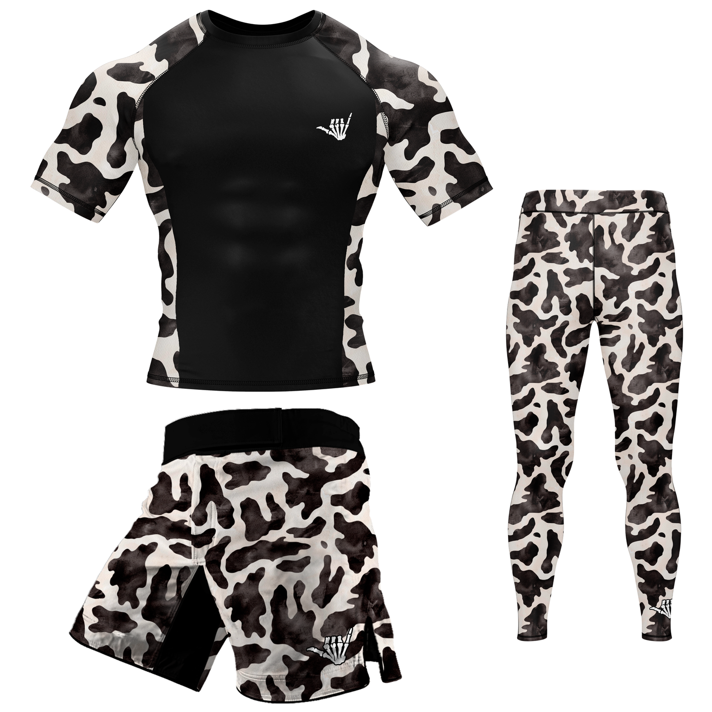 Cow Catcher BJJ Rash Guard - Short Sleeve