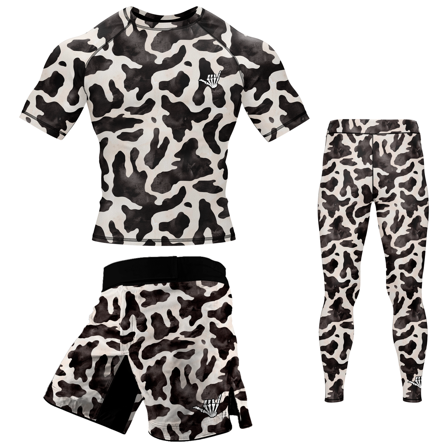 Cow Catcher BJJ Rash Guard - Short Sleeve