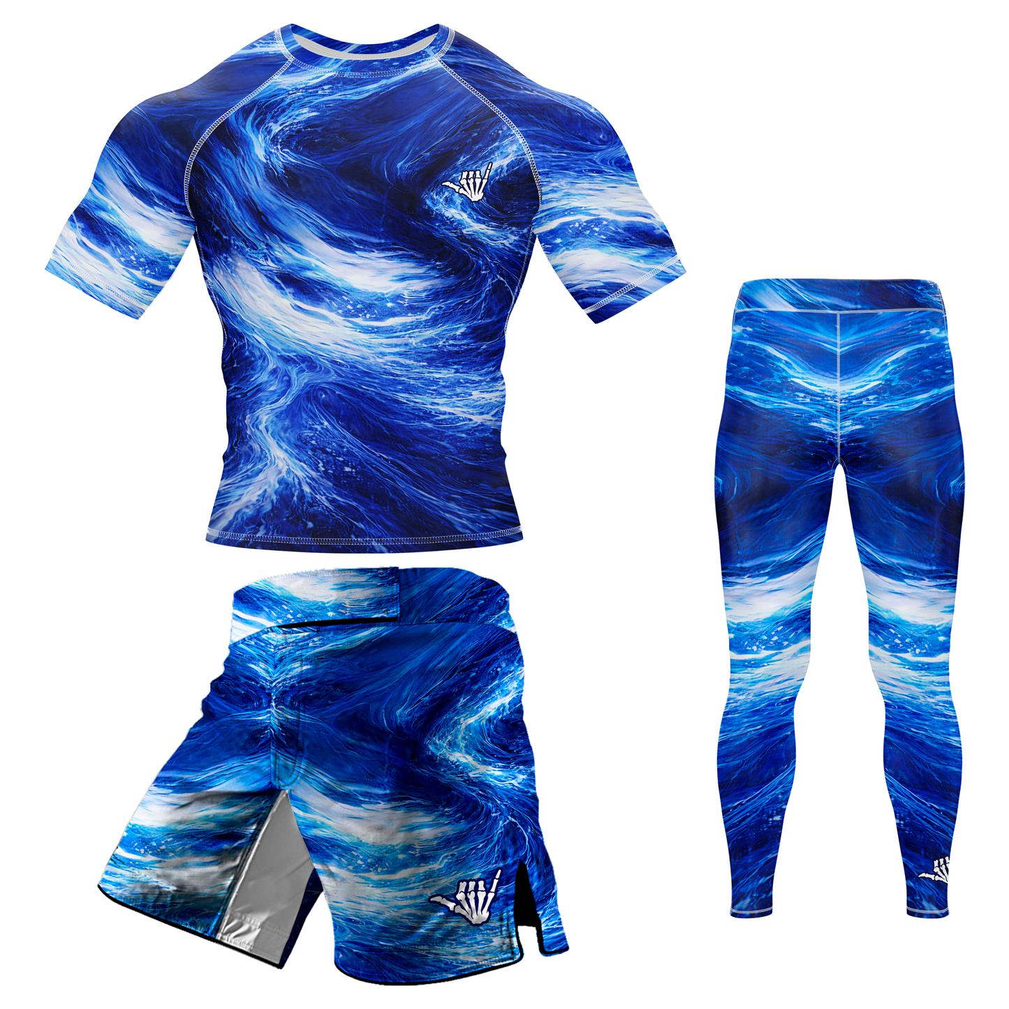 Flow BJJ Rash Guard - Short Sleeve