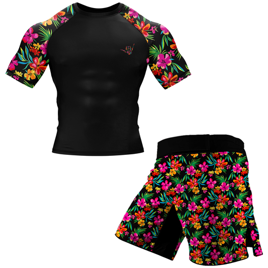 Tropical Jiu Jitsu BJJ Rash Guard - Shortsleeve