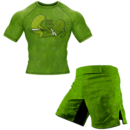 Ankle Pickles BJJ Rash Guard - Short Sleeve