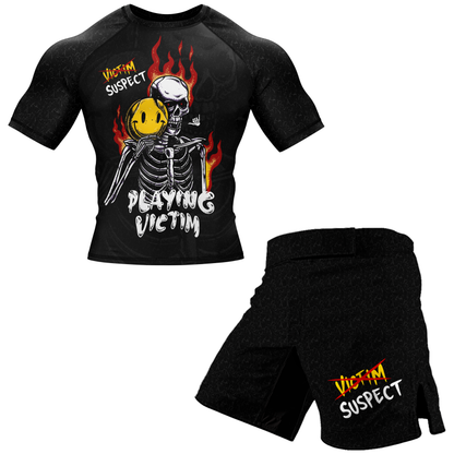 Playing Victim BJJ Rash Guard - Shortsleeve