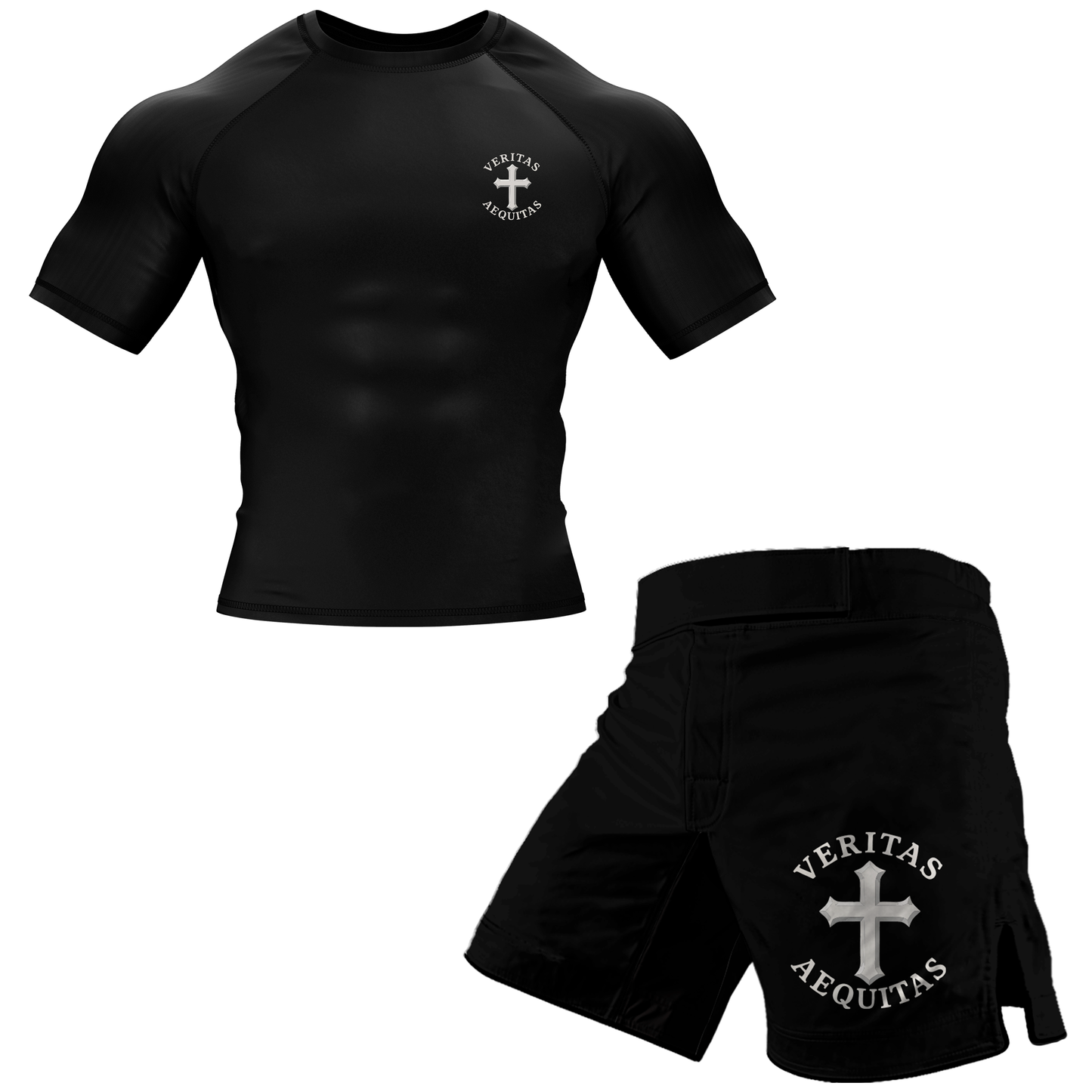 Truth and Justice BJJ Rash Guard - Short Sleeve