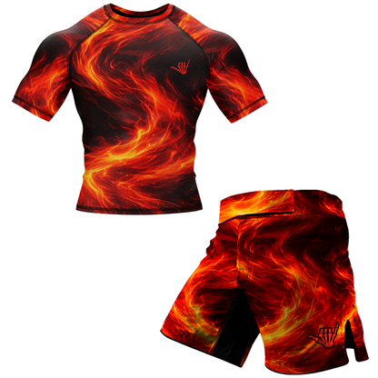 Force BJJ Rash Guard - Short Sleeve