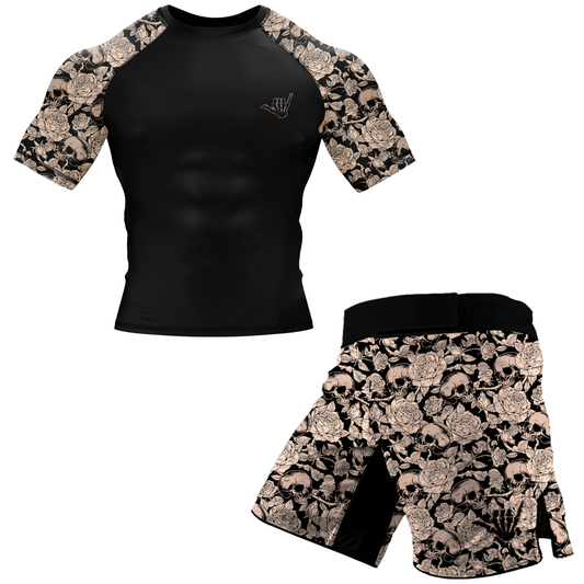 Choke Garden BJJ Rash Guard - Shortsleeve