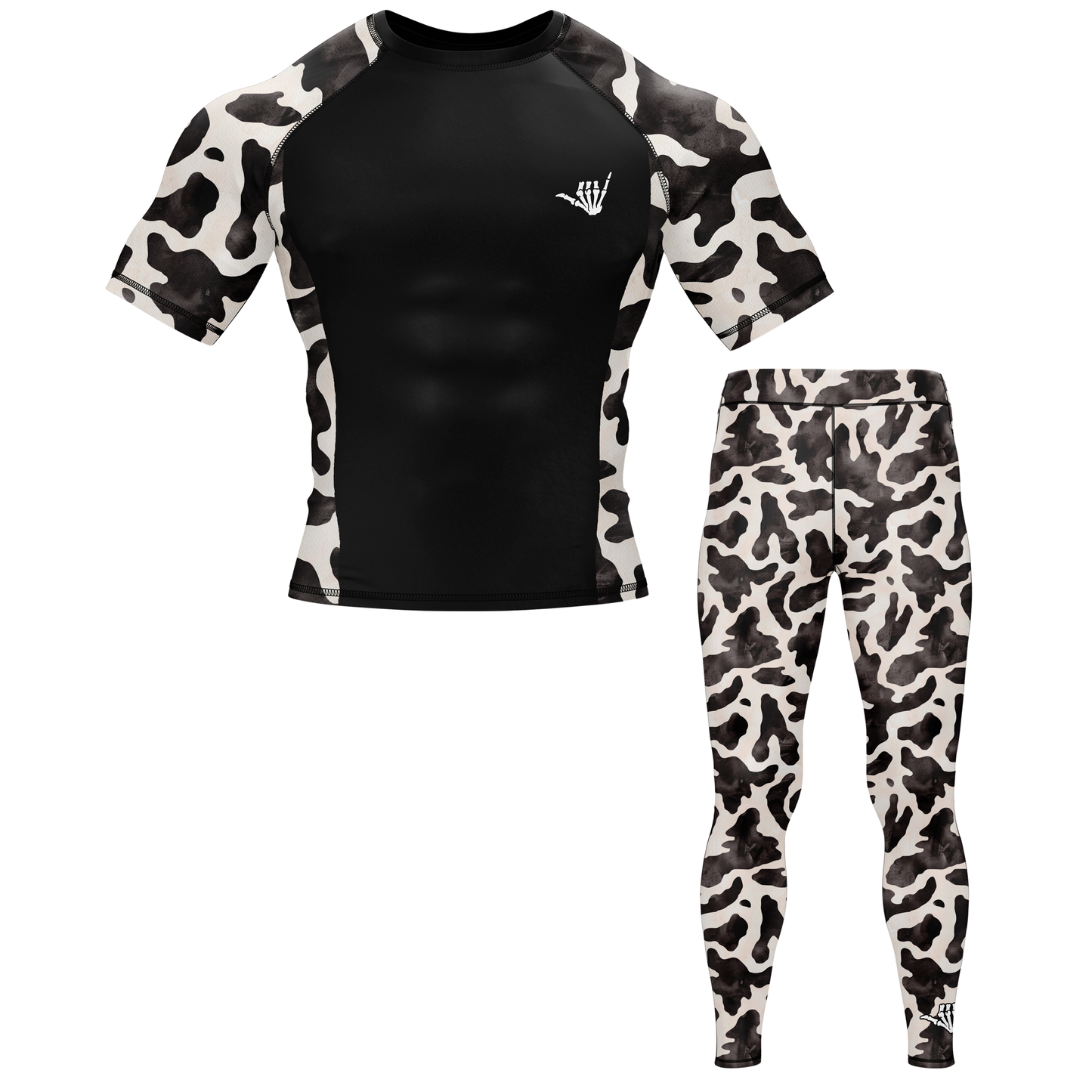 Cow Catcher BJJ Rash Guard - Short Sleeve