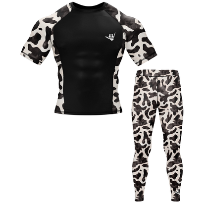 Cow Catcher BJJ Rash Guard - Short Sleeve