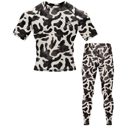Cow Catcher BJJ Rash Guard - Short Sleeve