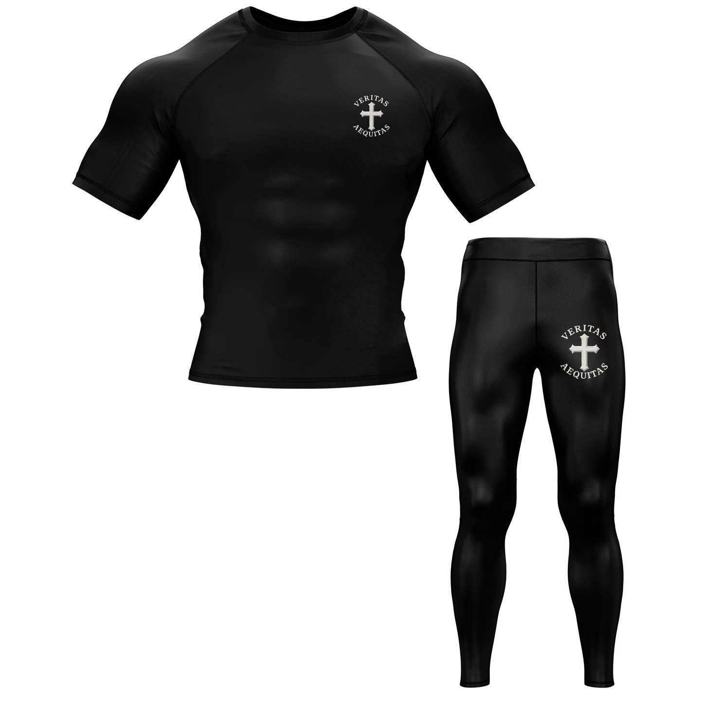 Truth and Justice BJJ Rash Guard - Short Sleeve